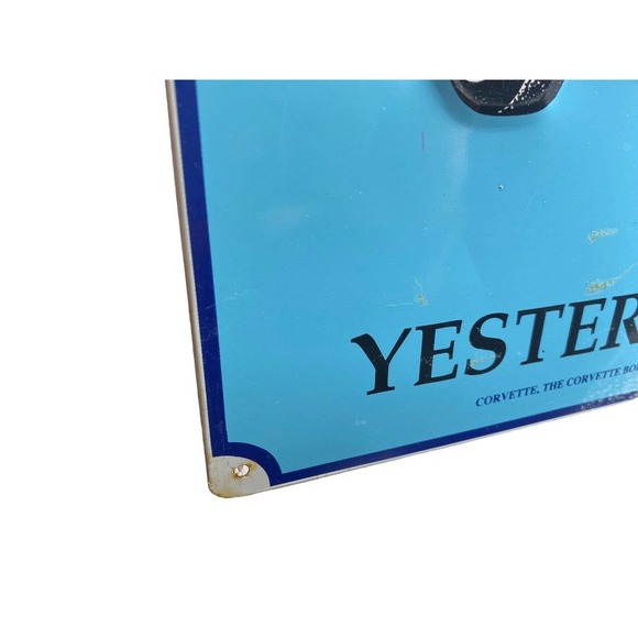 Corvette The Heartbeat of America Metal Sign Retro Man Cave Garage Decor Car - Picture 4 of 6